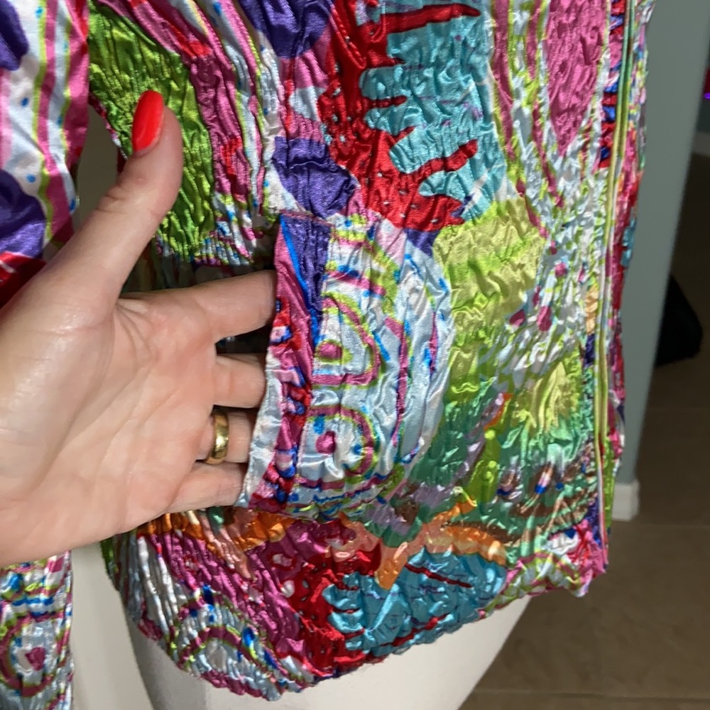 Ubu Medium Reversible Jacket Multi Abstract - image 5